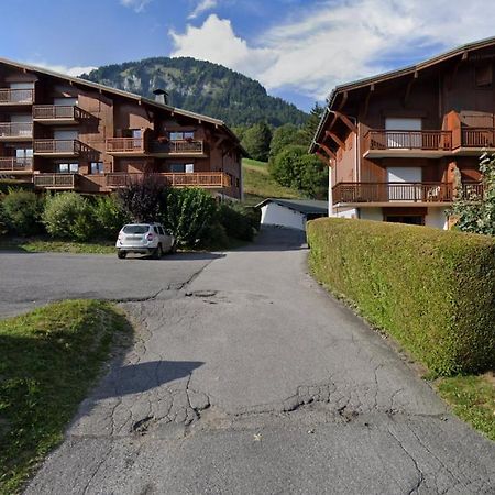 Charmant Studio + Jardin Vue Pistes Et Local Velo Praz-sur-Arly Extérieur photo