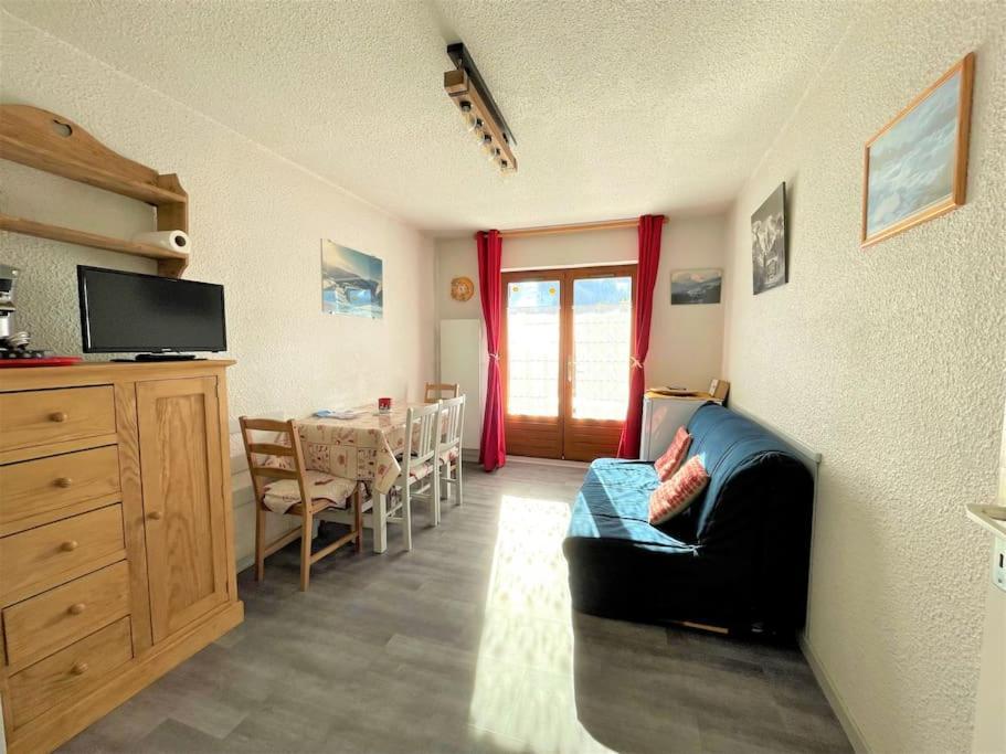 Charmant Studio + Jardin Vue Pistes Et Local Velo Praz-sur-Arly Extérieur photo
