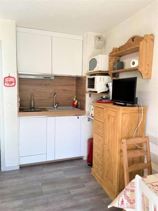 Charmant Studio + Jardin Vue Pistes Et Local Velo Praz-sur-Arly Extérieur photo